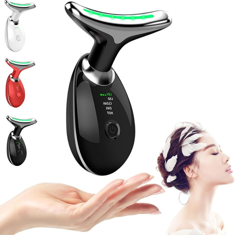 Massageador Portátil com Luz LED